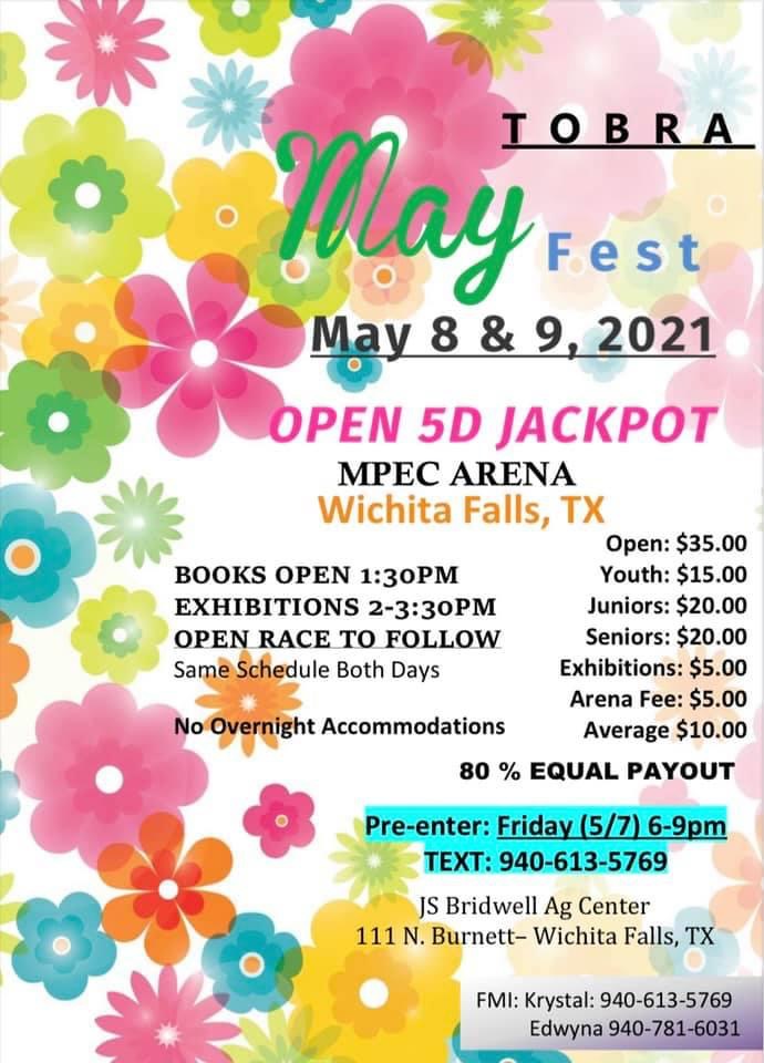 TOBRA May Fest Open 5D Jackpot